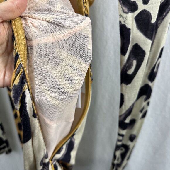 Emilio Pucci Long Sleeve Dress in Black and Gold - Picture 7 of 12